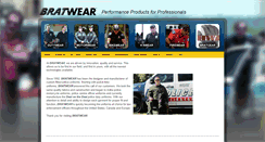 Desktop Screenshot of bratwear.com